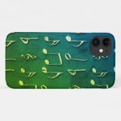 Musik, Notizen, Mute Case-Mate iPhone Hülle (Rückseite (Horizontal))