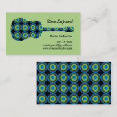 Musik-oder Gitarren-Lehrer-Visitenkarte Visitenkarte (Vorne/Hinten)