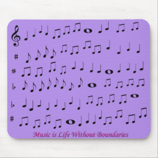 Musik ohne Grenzemousepad Mousepad