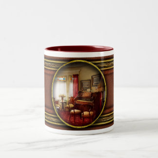 Musik - Orgel - Im Salon Zweifarbige Tasse