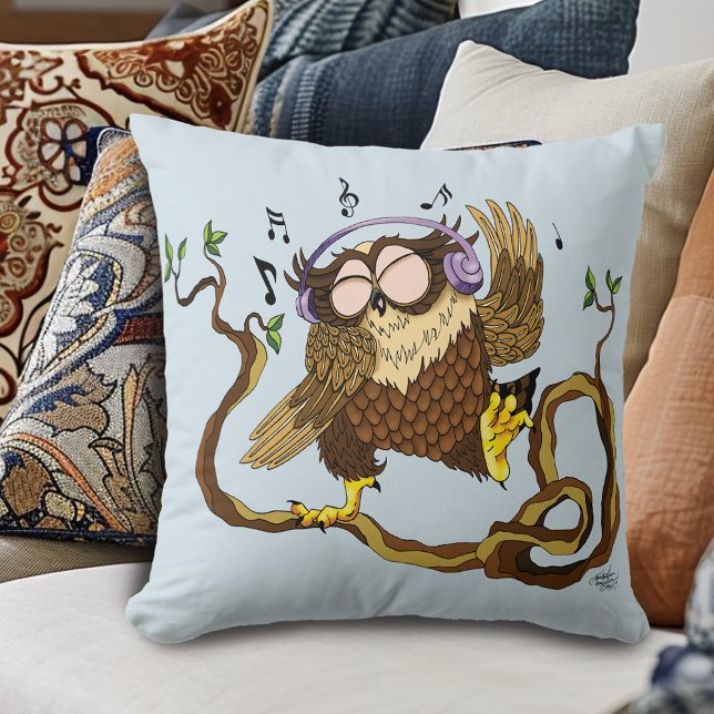 Musik Owl Kissen (Von Creator hochgeladen)