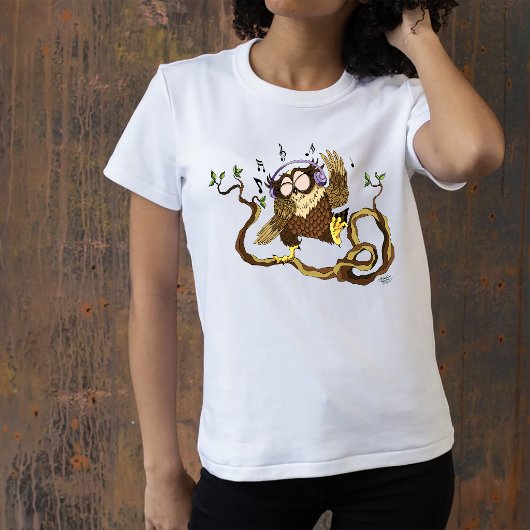 Musik Owl T-Shirt