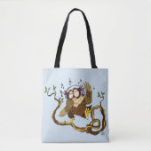 Musik Owl Tasche (Vorderseite)