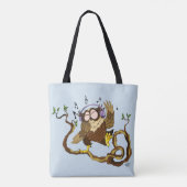 Musik Owl Tasche (Rückseite)