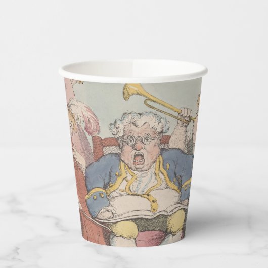 Musik - Papiergruppen Größe 236 ml Paper Cup Pappbecher (Links)