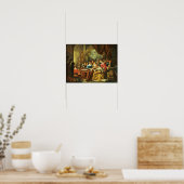 Musik-Party im Palast mit Poster (Küche)