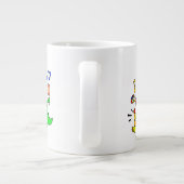 Musik-Party Jumbo-Tasse (Rückseite)
