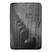 Musik Piano Keys Badematte (Vorderseite Vertikal)