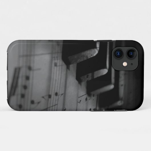 Musik Piano Keys Case-Mate iPhone Hülle (Rückseite (Horizontal))