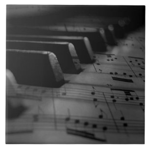 Musik Piano Keys Fliese