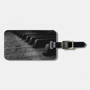 Musik Piano Keys Gepäckanhänger
