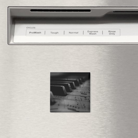 Musik Piano Keys Magnet (In Situ (Geschirrspüler))