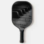 Musik Piano Keys Pickleball Schläger (Rückseite)