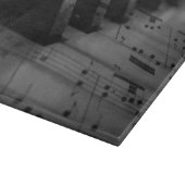 Musik Piano Keys Schneidebrett (Ecke)