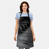 Musik Piano Keys Schürze (Getragen)