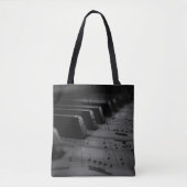 Musik Piano Keys Tasche (Vorderseite)