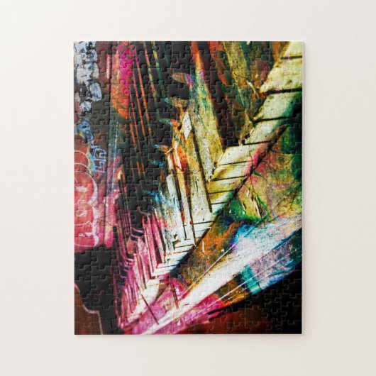 Musik - Piano - Puzzle (Vertikal)