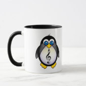 Musik-Pinguindreifacher Clef Tasse (Links)