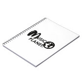 MUSIK PLANET MERCH NOTIZBLOCK (Linke Seite)