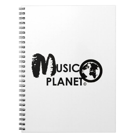 MUSIK PLANET MERCH NOTIZBLOCK (Vorderseite)