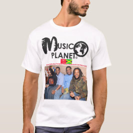 MUSIK PLANET T - Shirt der Männer