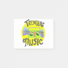 Musik, Post-it Klebezettel