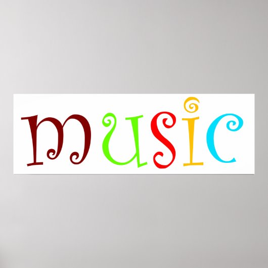 Musik Poster (Vorne)