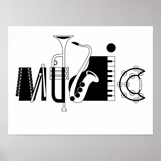 Musik Poster (Vorne)