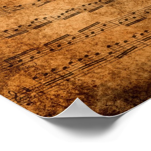 Musik - Poster (Ecke)