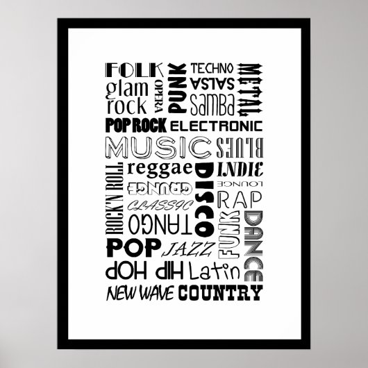 Musik Poster (Vorne)