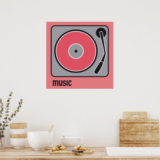 Musik Poster (Küche)