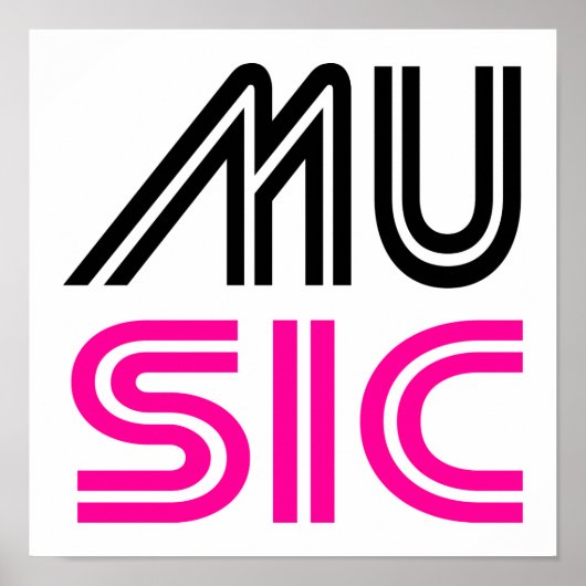 Musik Poster (Vorne)
