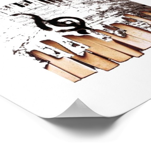 Musik Poster (Ecke)