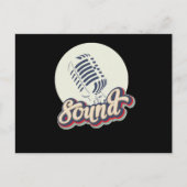 Musik Postkarte (Vorderseite)