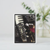 Musik Postkarte (Stehend Vorderseite)