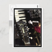 Musik Postkarte (Vorne/Hinten)