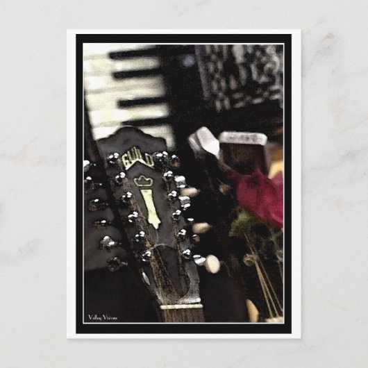 Musik Postkarte (Vorderseite)