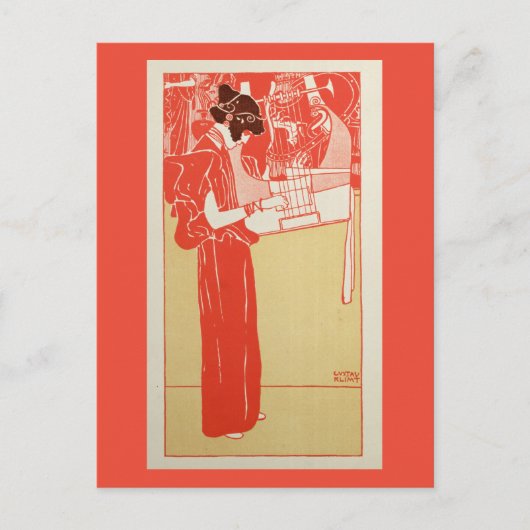 Musik Postkarte (Vorderseite)