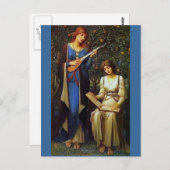 Musik Postkarte (Vorne/Hinten)
