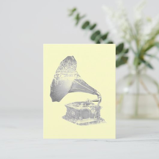 Musik Postkarte (Stehend Vorderseite)