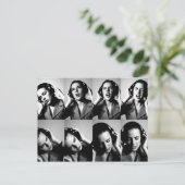 Musik Postkarte (Stehend Vorderseite)