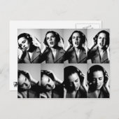 Musik Postkarte (Vorne/Hinten)