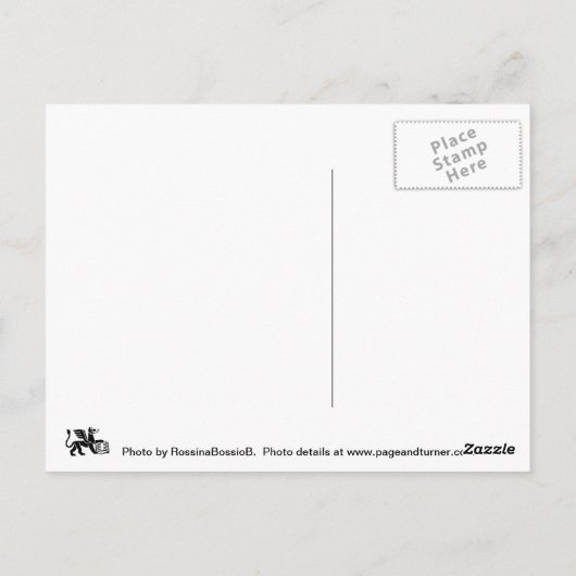 Musik Postkarte (Rückseite)