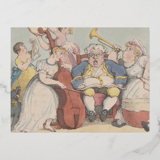 Musik - Postkarten aufzeichnen (Vorderseite)