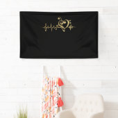 Musik Puls Notes Clef Heartbeat Banner (Insitu)