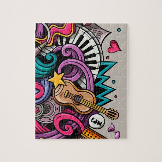 Musik Puzzle (Vertikal)