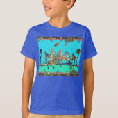 MUSIK, Rabbit Blue T-Shirt (Vorderseite)
