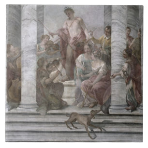 Musik-Raum (Fresko) (und Detail 60260) Fliese