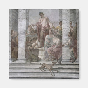 Musik-Raum (Fresko) (und Detail 60260) Magnet