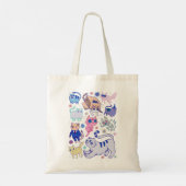 Musik Retro Adventure Time Funny Graphic Geschenk Tragetasche (Rückseite)